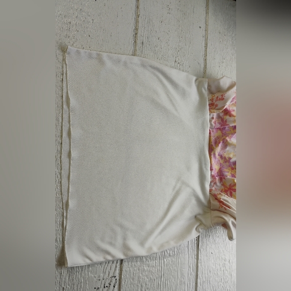 Bisou Bisou Dress Romper Halter Style Slip-on Women's Sz 4 Floral Print - Picture 10 of 12